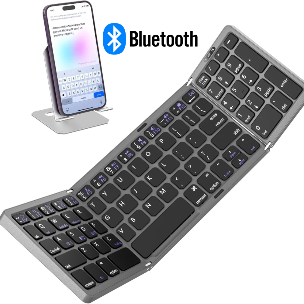 Teclado Plegable Inalámbrico